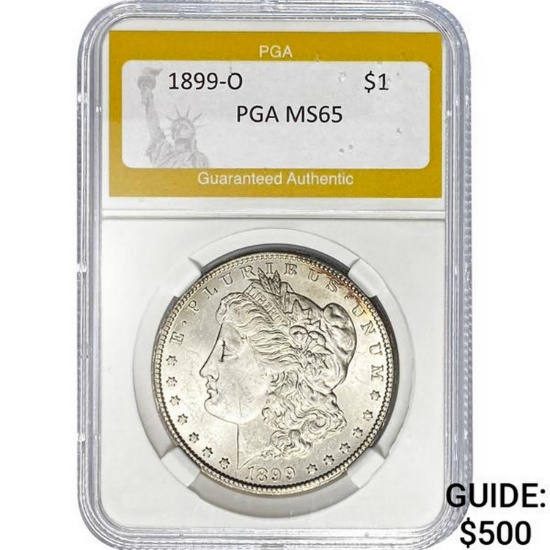 1899-O $1 PGA MS65