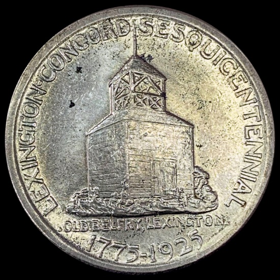 1925 Lexington-Concord Half Dollar GEM BU