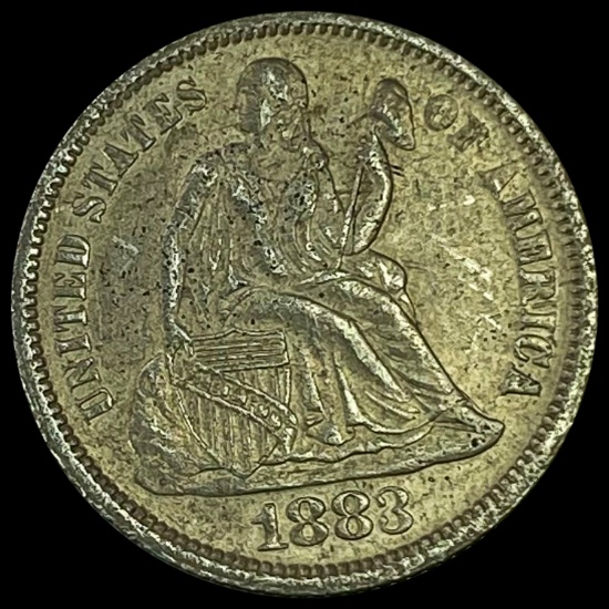 1883 Seated Liberty Dime CLOSELY UNCIRCULATED