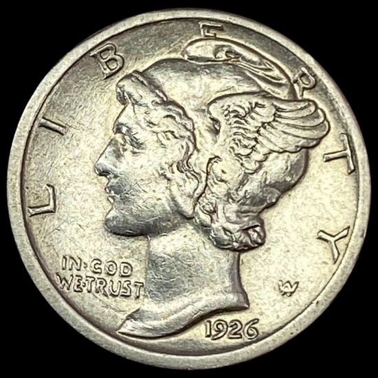 1926 Mercury Dime CLOSELY UNCIRCULATED