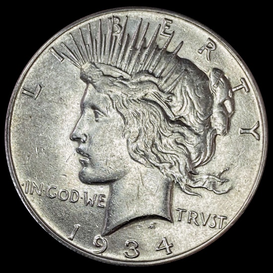 1934-S Peace Dollar UNCIRCULATED