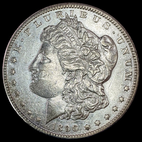 1890-CC Morgan Silver Dollar CLOSELY UNCIRCULATED