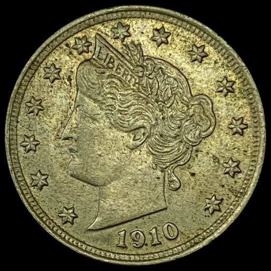 1910-S Liberty Head Nickel CLOSELY UNCIRCULATED