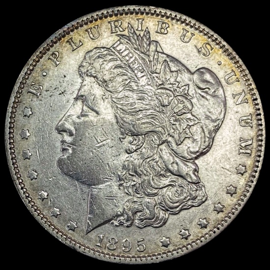 1895 Morgan Silver Dollar CLOSELY UNCIRCULATED