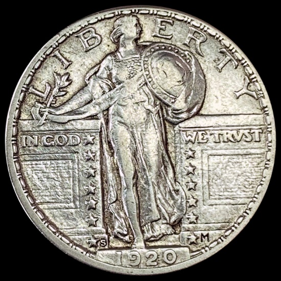1920-S Standing Liberty Quarter CLOSELY UNCIRCULATED