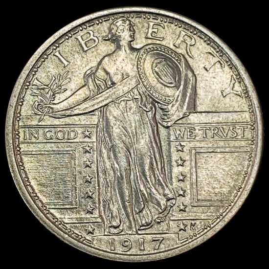 1917 Standing Liberty Quarter GEM BU