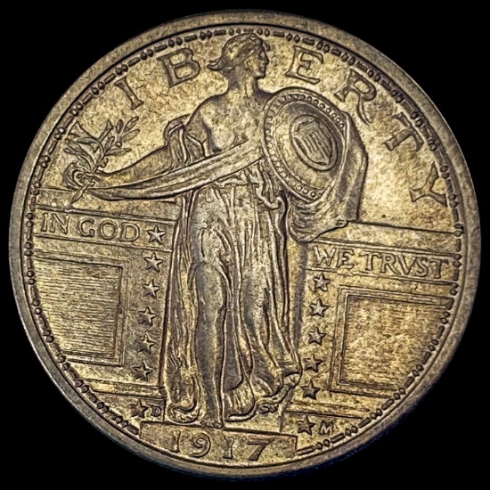 1917 Standing Liberty Quarter GEM BU