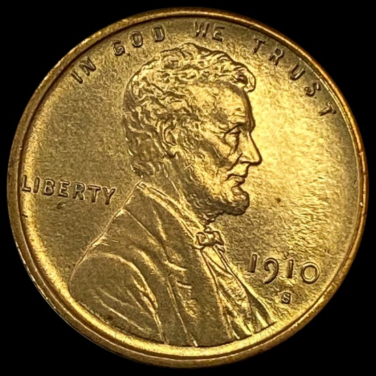 1910-S Lincoln Wheat Cent UNCIRCULATED