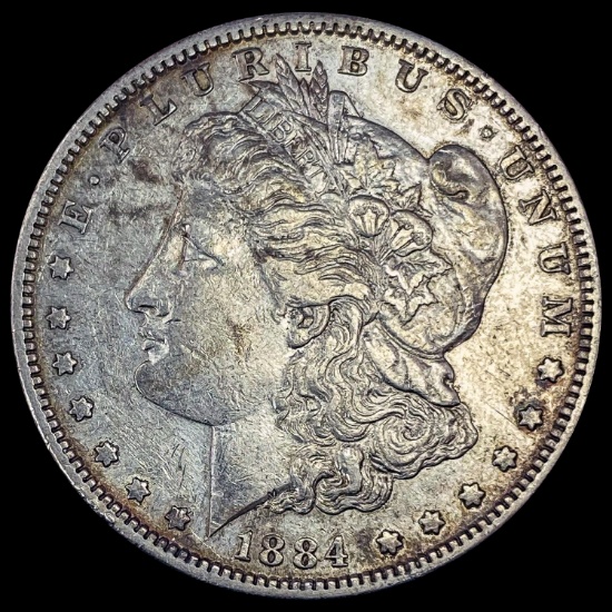 1884-S Morgan Silver Dollar CLOSELY UNCIRCULATED
