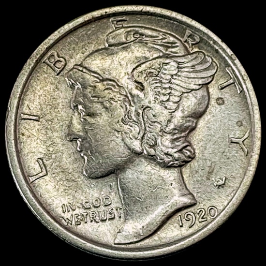 1920 Mercury Dime CLOSELY UNCIRCULATED