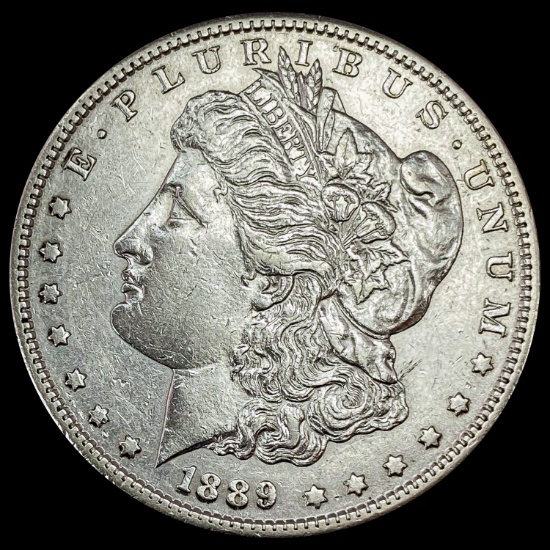 1889-S Morgan Silver Dollar CLOSELY UNCIRCULATED