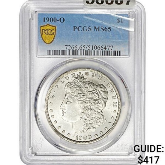 1900-O Morgan Dollar PCGS MS65