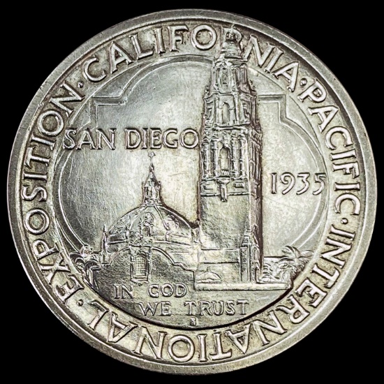 1935-S San Diego Half Dollar UNCIRCULATED