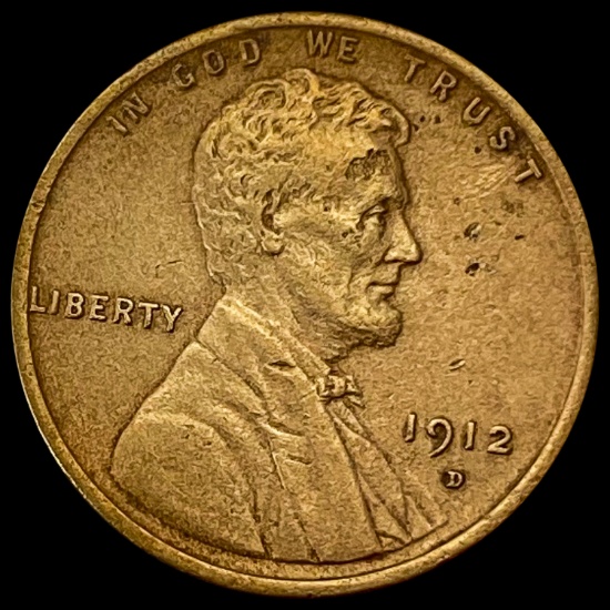 1912-D Lincoln Wheat Cent CLOSELY UNCIRCULATED