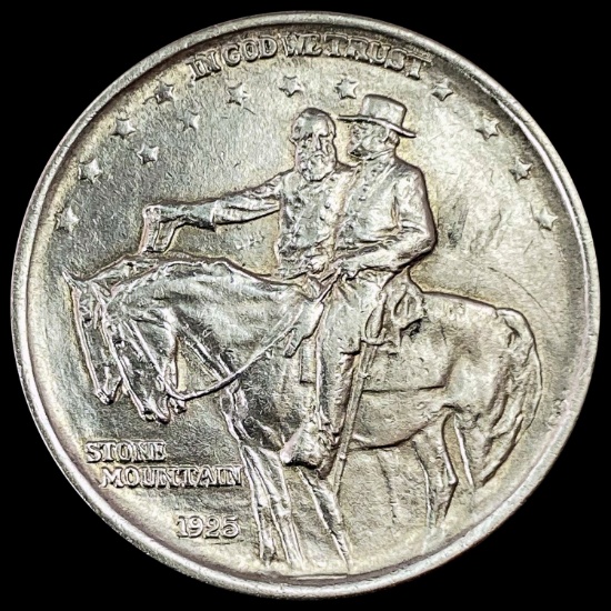 1925 Stone Mountain Half Dollar CLOSELY UNCIRCULATED