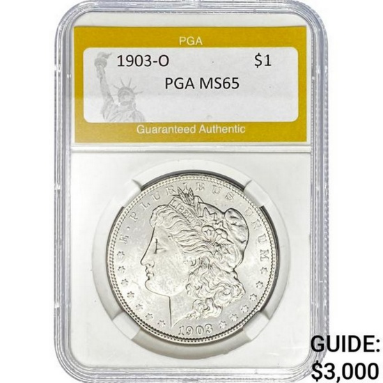 1903-O Morgan Dollar PGA MS65