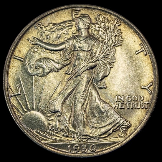 1936 Walking Liberty Half Dollar GEM BU