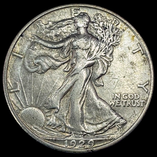 1929-D Walking Liberty Half Dollar CLOSELY UNCIRCULATED