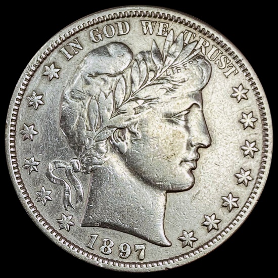 1897 Barber Half Dollar UNCIRCULATED