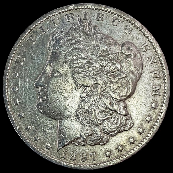 1897-O Morgan Silver Dollar CLOSELY UNCIRCULATED
