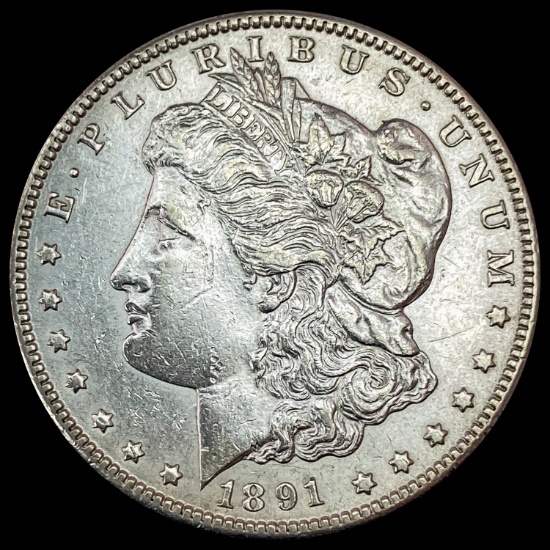 1891-CC Morgan Silver Dollar UNCIRCULATED