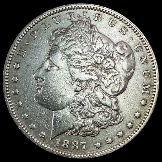1887-O Morgan Silver Dollar CLOSELY UNCIRCULATED