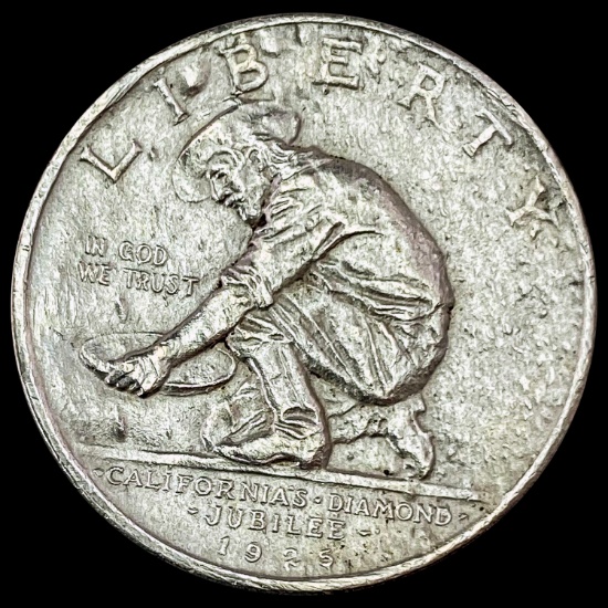 1925-S California Diamond Jubilee Half D HIGH GRADE