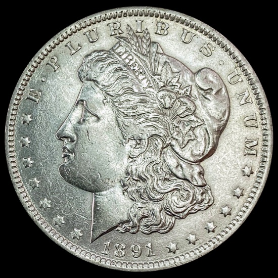 1891-O Morgan Silver Dollar CHOICE AU