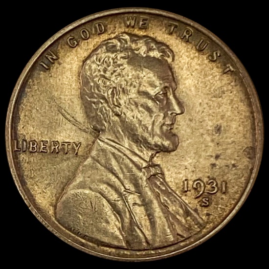 1931-S Lincoln Wheat Cent CHOICE BU