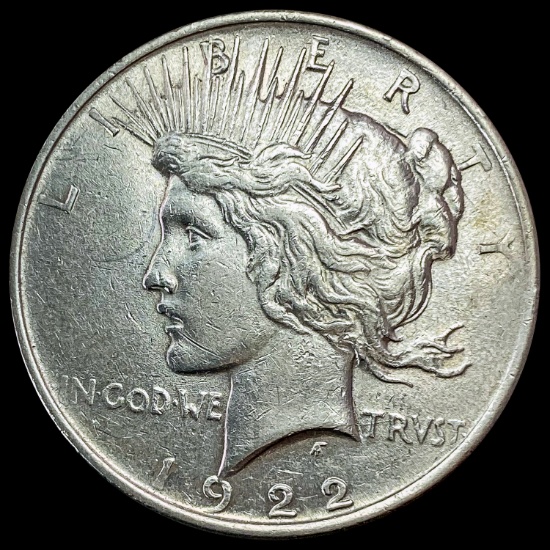 1922 Peace Dollar NEARLY UNCIRCULATED