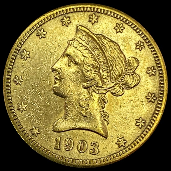 1903-S Liberty Head Eagle $10 CLOSELY UNCIRCULATED
