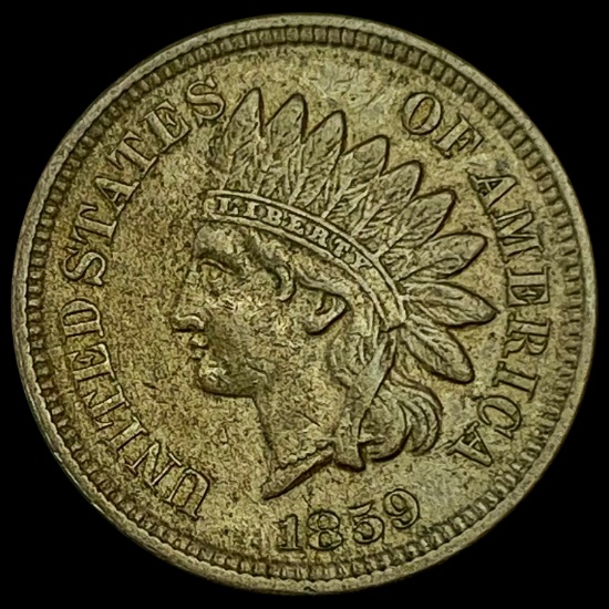 1859 Indian Head Cent CHOICE AU