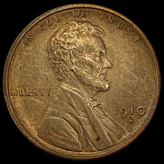 1910-S Lincoln Wheat Cent UNCIRCULATED