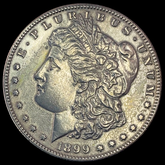 1899-S Morgan Silver Dollar CHOICE AU
