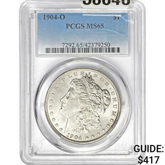 1904-O Morgan Dollar PCGS MS65