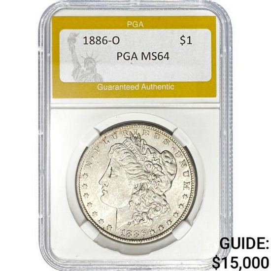 1886-O $1 PGA MS64