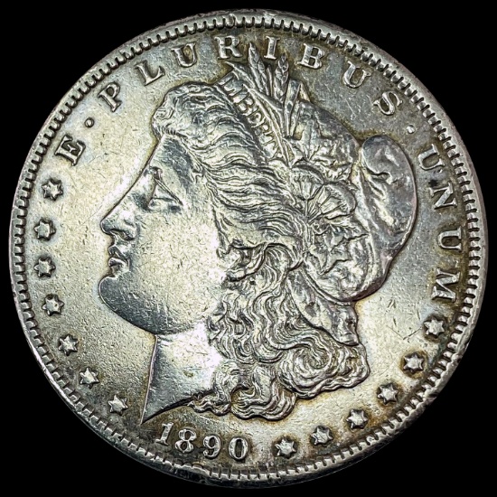 1890-CC Morgan Silver Dollar CHOICE AU