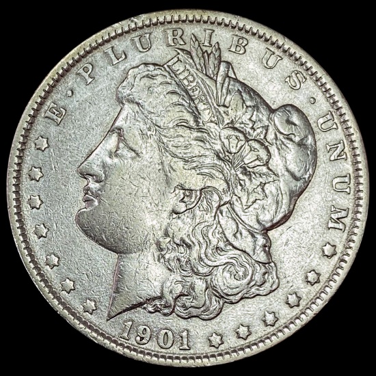 1901 Morgan Silver Dollar LIGHTLY CIRCULATED