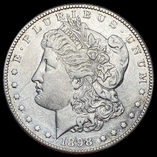 1898-S Morgan Silver Dollar CLOSELY UNCIRCULATED