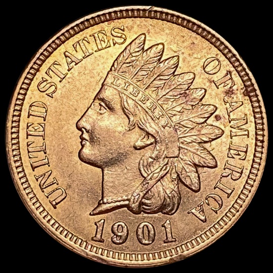 1901 Indian Head Cent CHOICE BU