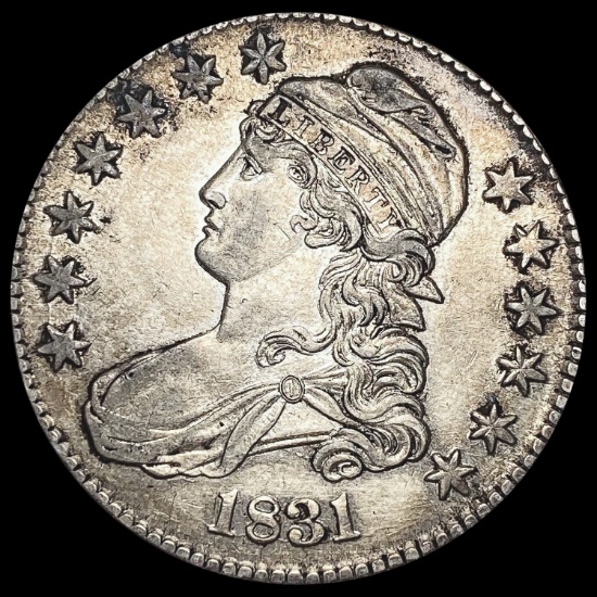 1831 Capped Bust Half Dollar CLOSELY UNCIRCULATED
