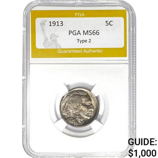 1913 5C Type 2 PGA MS66
