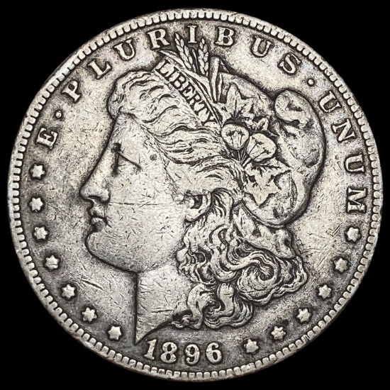 1896-S Morgan Silver Dollar LIGHTLY CIRCULATED