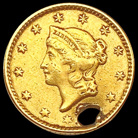 1853 Rare Gold Dollar HIGH GRADE