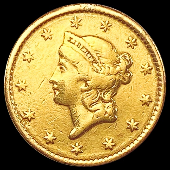 1852 Rare Gold Dollar LIGHTLY CIRCULATED