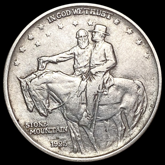 1925 Stone Mountain Half Dollar CLOSELY UNCIRCULATED