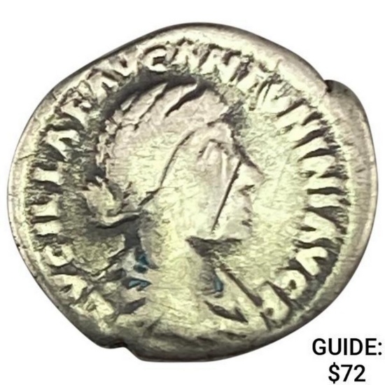 Roman Lucilla 164-182/3 AD Silver Denarius NEARLY UNCIRCULATED