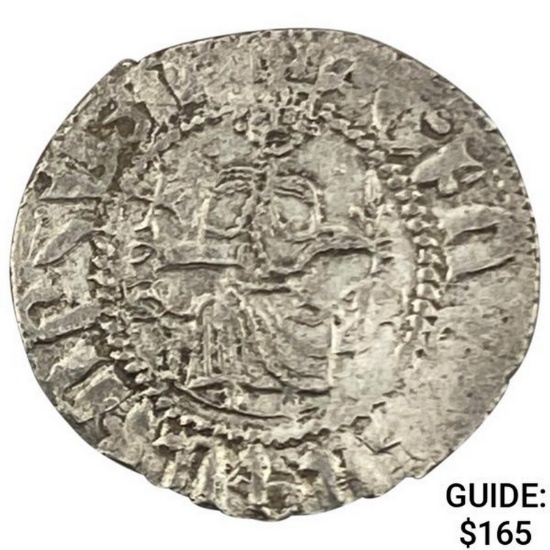 1198-1219 AD Crusades Armenia Silver Tram CLOSELY UNCIRCULATED