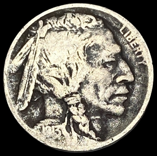 1913-S Buffalo Nickel LIGHTLY CIRCULATED