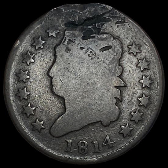 1814 Classic Head Large Cent NICELY CIRCULATED